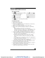 Preview for 15 page of Fisher Research Labs TW82P Operating Manual