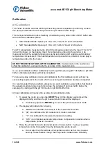 Preview for 14 page of Fisher Scientific accumet AE150 User Manual