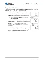 Preview for 18 page of Fisher Scientific accumet AE150 User Manual