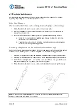 Preview for 22 page of Fisher Scientific accumet AE150 User Manual