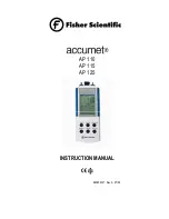 Fisher Scientific accumet AP 110 
accumet AP 115
accumet AP 125 Instruction Manual предпросмотр