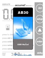 Предварительный просмотр 1 страницы Fisher Scientific Accumet Basic AB30 User Manual