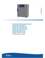 Preview for 1 page of Fisher Scientific Isotemp 100L Incbtr Grvity 120V User Manual