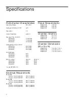 Предварительный просмотр 4 страницы Fisher Scientific Isotemp 800 Series Manual