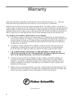 Предварительный просмотр 31 страницы Fisher Scientific ISOTEMP 97 938-1 Operation Manual And Parts List