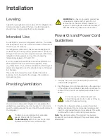 Preview for 10 page of Fisher Scientific Isotemp Series Additional Instructions For Installation And Operation