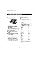 Preview for 9 page of Fisher 18" PORTABLE Operating Instructions Manual