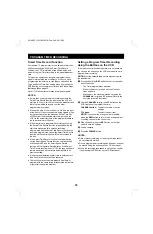 Preview for 33 page of Fisher 18" PORTABLE Operating Instructions Manual