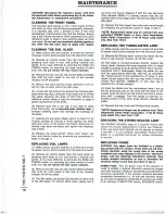 Preview for 18 page of Fisher 500-T Operating Instructions And Warranty