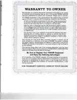 Preview for 23 page of Fisher 500-T Operating Instructions And Warranty