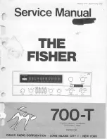 Fisher 700-T Service Manual preview