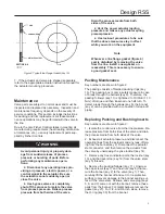 Preview for 5 page of Fisher Design RSS Instruction Manual