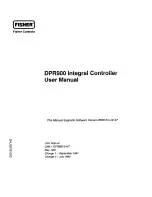 Предварительный просмотр 1 страницы Fisher DPR900 User Manual