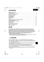 Preview for 3 page of Fisher ECD-T1820 Operating Instructions Manual