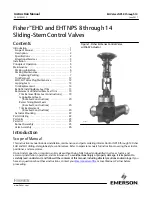 Fisher EHD series Instruction Manual предпросмотр