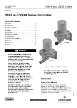 Предварительный просмотр 1 страницы Fisher EMERSON VSX4 Series Instruction Manual