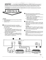 Preview for 3 page of Fisher EQ-273 Operating Instructions Manual