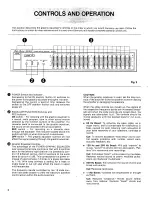 Preview for 4 page of Fisher EQ-273 Operating Instructions Manual