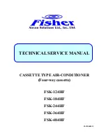 Fisher FSK-124HF Technical & Service Manual предпросмотр