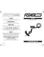 Fisher M-SCOPE 1225-X Operating Manual preview