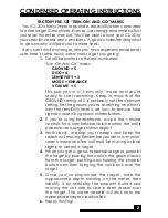 Preview for 4 page of Fisher M-SCOPE CZ-3D Operating Manual