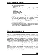 Preview for 9 page of Fisher M-SCOPE CZ-3D Operating Manual