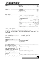 Preview for 30 page of Fisher M-SCOPE CZ-3D Operating Manual