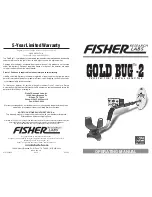 Preview for 1 page of Fisher M-Scope Gold Bug 2 Operating Manual