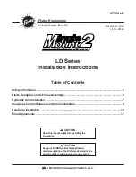 Fisher Minute Mount 2 LD Series Installation Instructions Manual preview