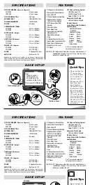 Предварительный просмотр 3 страницы Fisher PC-25S00, PC-27S90 Owner'S Manual