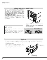 Предварительный просмотр 8 страницы Fisher PLC-XU10N Owner'S Manual