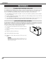 Предварительный просмотр 42 страницы Fisher PLC-XU10N Owner'S Manual