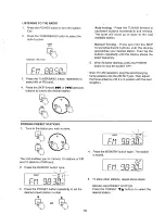 Preview for 19 page of Fisher SLIM-1700 Instruction Manual