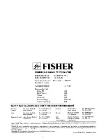 Предварительный просмотр 49 страницы Fisher TAD-M77 Service Manual