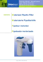 Предварительный просмотр 1 страницы Fisherbrand 15249805 Instruction Manual