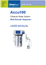 Fisherbrand Accu100 User Manual preview