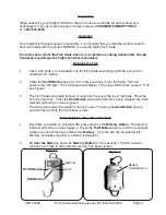 Предварительный просмотр 3 страницы Fisherman's Habit 94569 Assembly And Operating Instructions