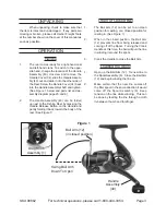 Предварительный просмотр 3 страницы Fisherman's Habit 98882 Setup And Operation Instructions