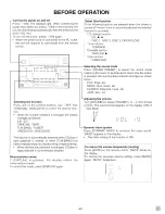 Preview for 9 page of Fishert DCS-C60 Operating Instructions Manual