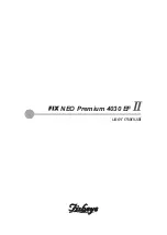Fisheye FIX NEO Premium 4030 EF II Manual preview