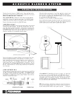 Preview for 2 page of Fishman ACOUSTIC BASS BLENDER Manual