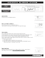 Preview for 9 page of Fishman ACOUSTIC BASS BLENDER Manual