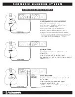 Preview for 12 page of Fishman ACOUSTIC BASS BLENDER Manual