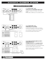 Preview for 14 page of Fishman ACOUSTIC BASS BLENDER Manual