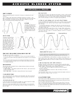 Preview for 21 page of Fishman ACOUSTIC BASS BLENDER Manual