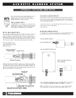 Preview for 22 page of Fishman ACOUSTIC BASS BLENDER Manual