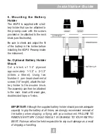 Preview for 5 page of Fishman AGP-2 Installation Manual