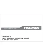 Fishman Aura Jerry Douglas Signature Series User Manual preview