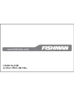 Preview for 1 page of Fishman AURA PRO RETAIL User Manual