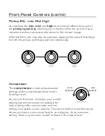 Preview for 20 page of Fishman AURA SPECTRUM DI User Manual